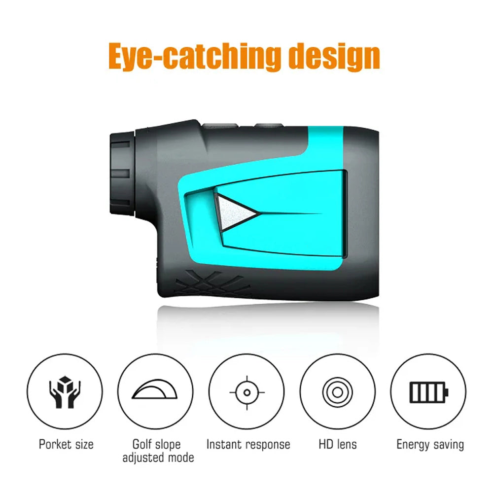 RafixKira High-Precision Golf Rangefinder with Slope Compensation