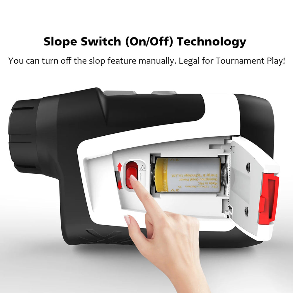 RafixKira High-Precision Golf Rangefinder with Slope Compensation