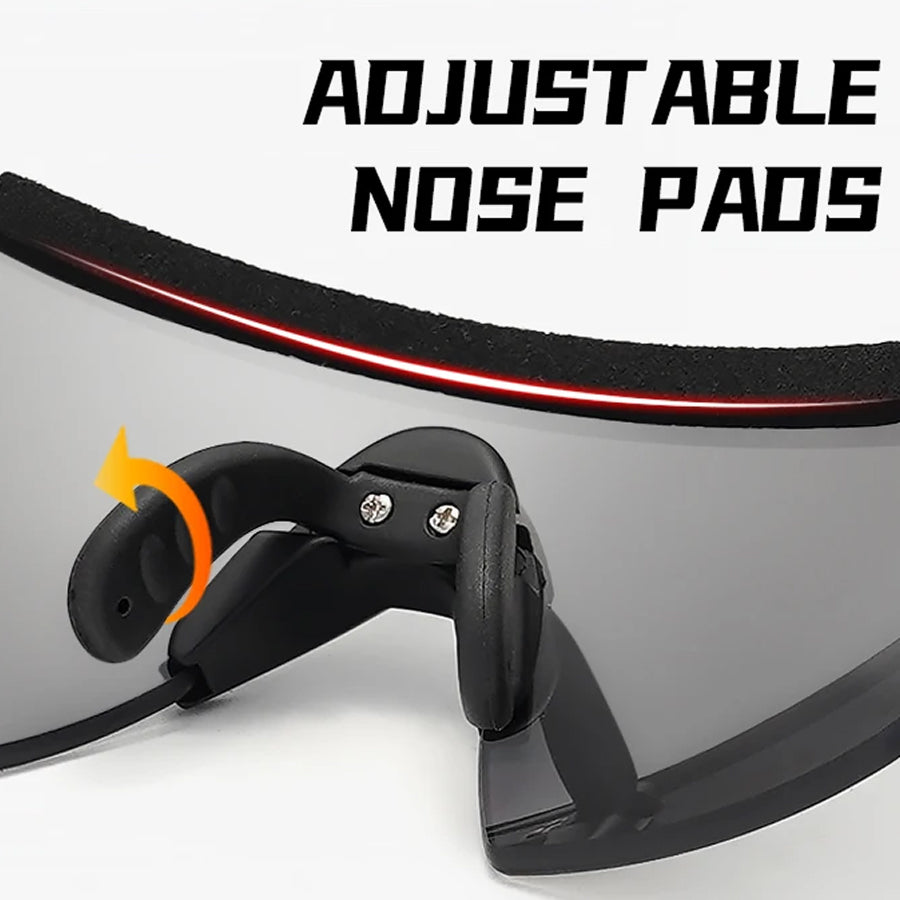 RangeVizi Tactical Shooting Glasses with 2.4mm Explosion-Proof Interchangeable Lenses and UV400 TR90 Frame