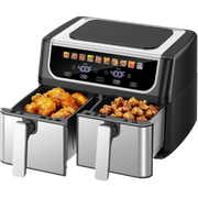 RoastyAir Dual Basket Air Fryer for Healthy Cooking