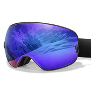 RosGlaco Frameless Oversized Ski Goggles - UV400 Anti-Fog