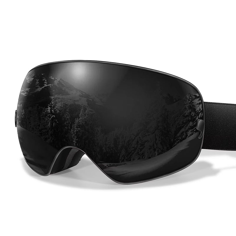 RosGlaco Frameless Oversized Ski Goggles - UV400 Anti-Fog