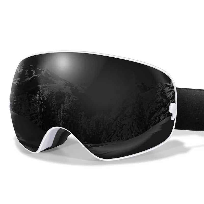 RosGlaco Frameless Oversized Ski Goggles - UV400 Anti-Fog