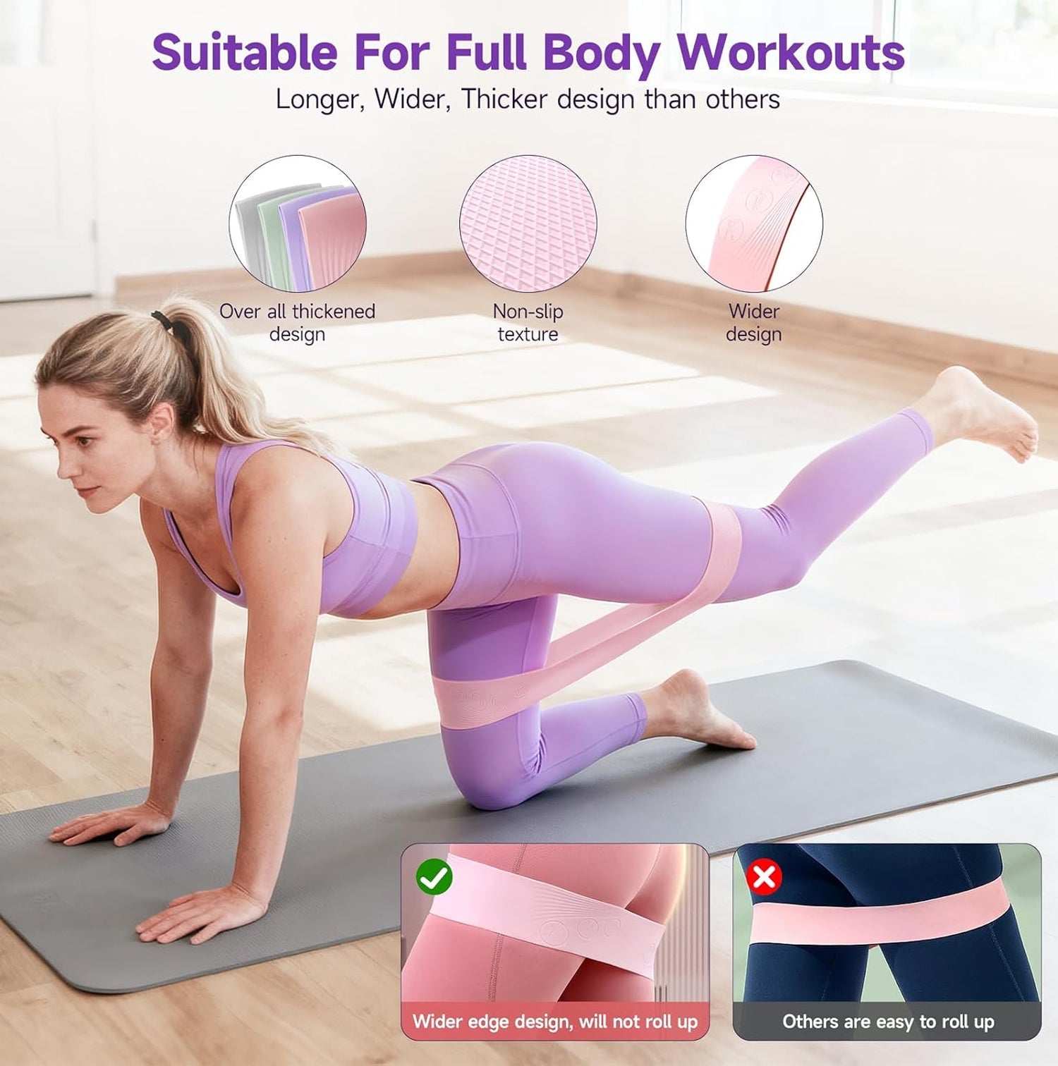 RuceSlap Professional Pilates Ring and Resistance Band Kit