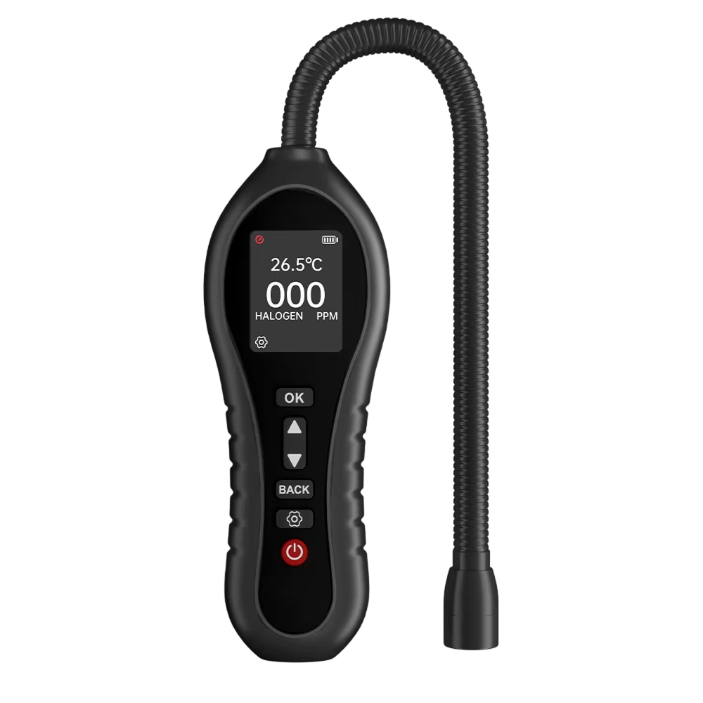 SafeNoil Refrigerant Leak Detector - 1 PPM Ultra-Precise HVAC Leak Detector with 250mm Flexible Probe