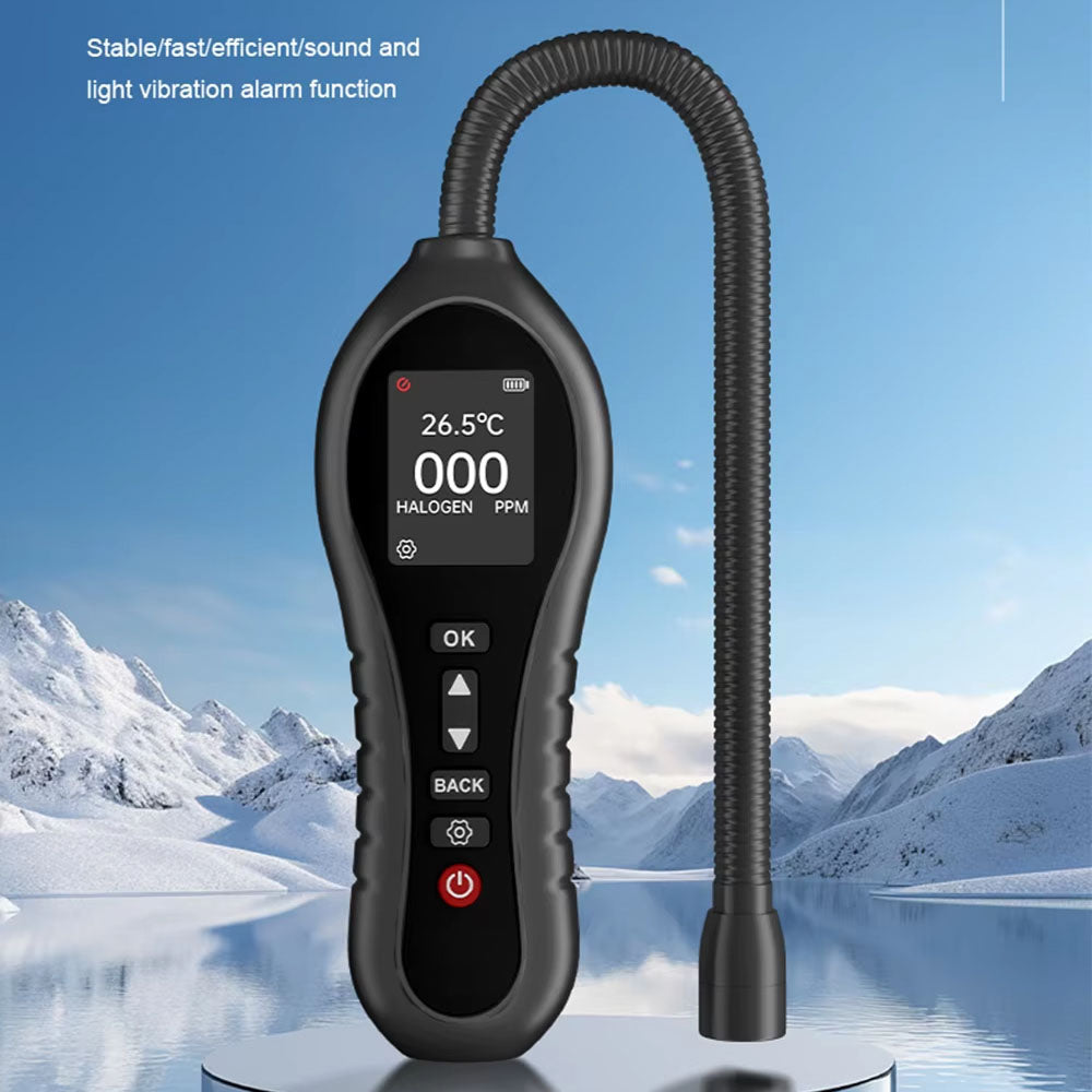 SafeNoil Refrigerant Leak Detector - 1 PPM Ultra-Precise HVAC Leak Detector with 250mm Flexible Probe