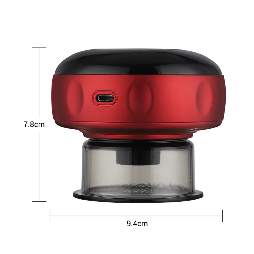 SapixAmi 3-in-1 Smart Cupping Therapy with Red Light & Heat