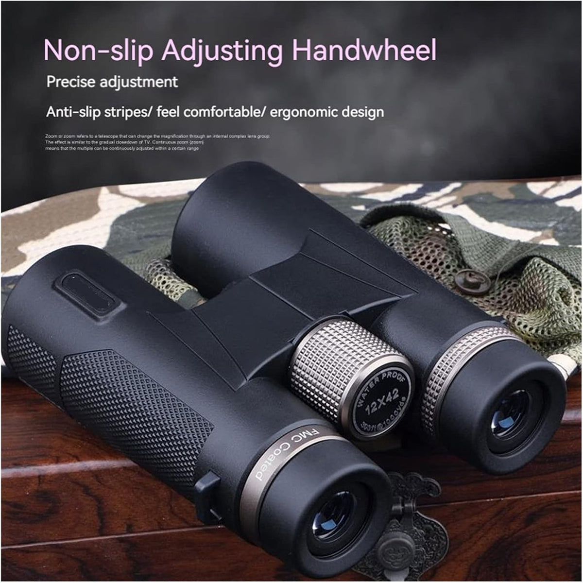 SawCleri 12x42 ED Binoculars for Hunting and Wildlife Observation