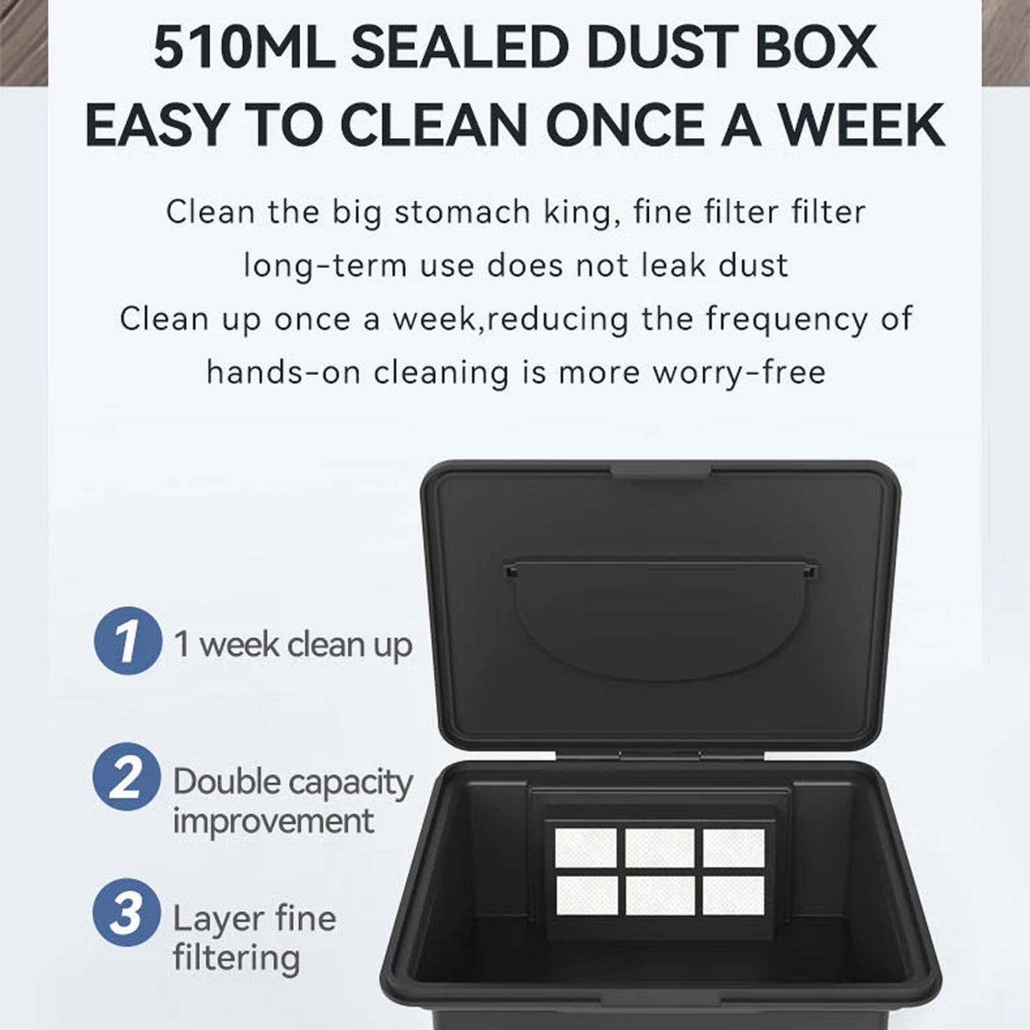 ScrubBoto 3-in-1 Smart Robot Vacuum and Mop with 2000Pa Suction, 6.8cm Ultra-Slim Profile and Bluetooth App Control