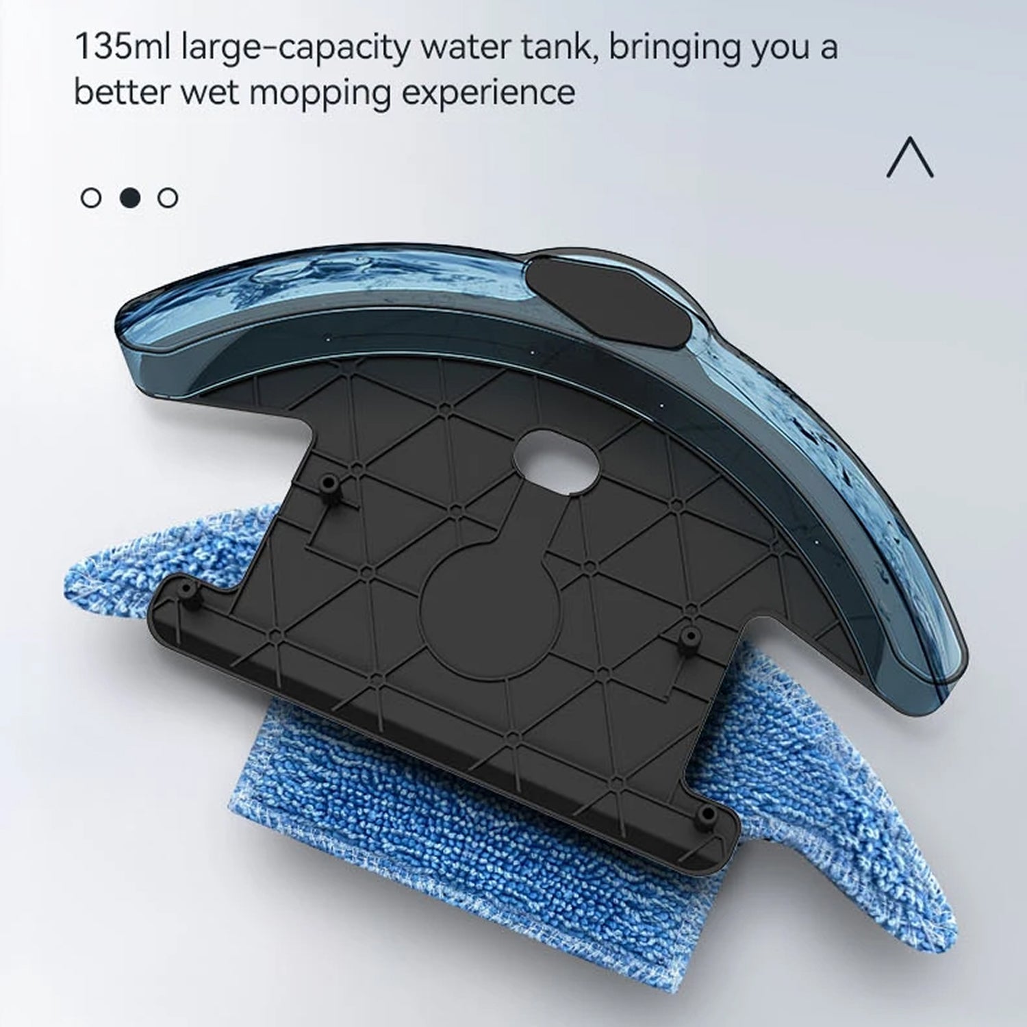 ScrubBoto 3-in-1 Smart Robot Vacuum and Mop with 2000Pa Suction, 6.8cm Ultra-Slim Profile and Bluetooth App Control