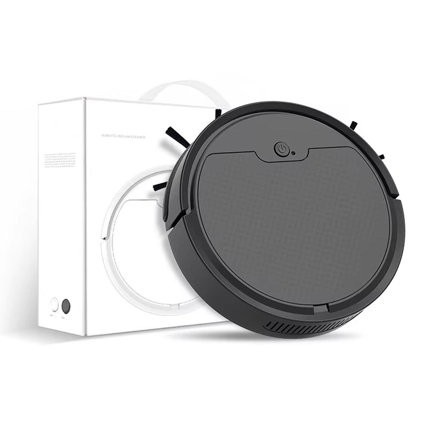 ScrubBoto 3-in-1 Smart Robot Vacuum and Mop with 2000Pa Suction, 6.8cm Ultra-Slim Profile and Bluetooth App Control