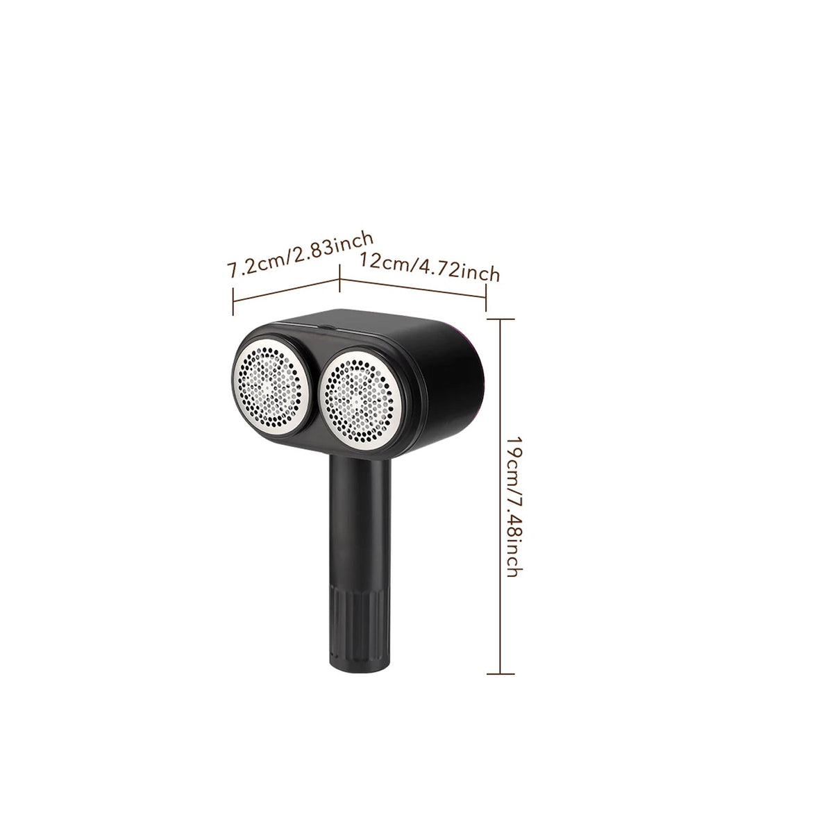 ShaverElis Rechargeable 12-Blade Fabric Shaver & Defuzzer