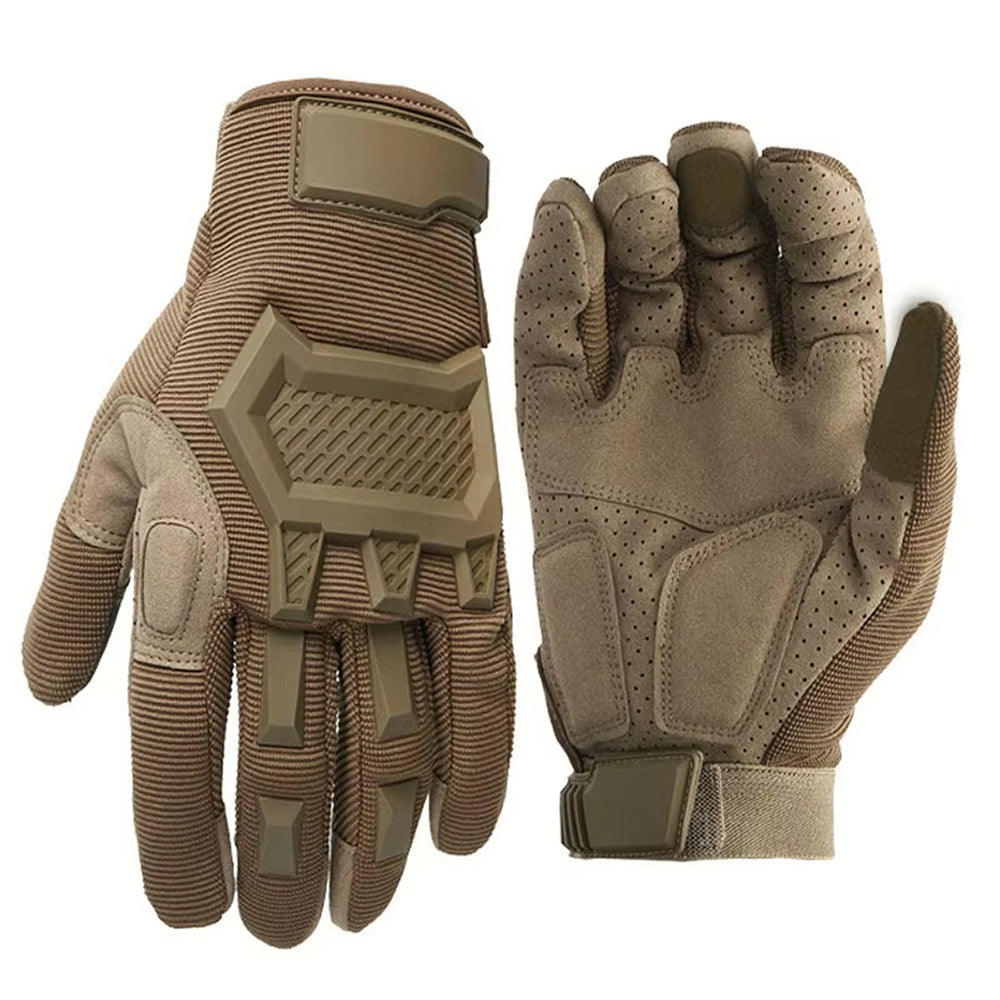 ShoGlovix Tactical Shooting Gloves Full-Finger Touchscreen Microfiber Reinforced Palm
