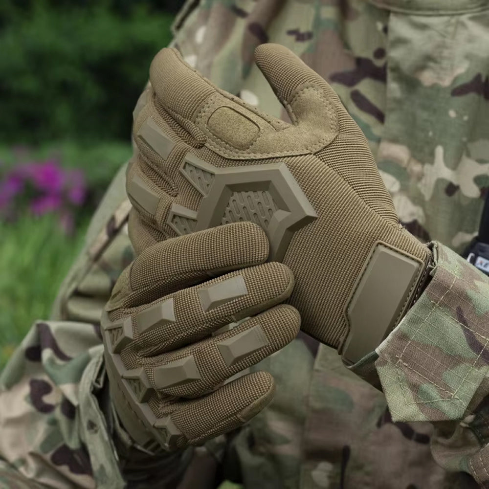 ShoGlovix Tactical Shooting Gloves Full-Finger Touchscreen Microfiber Reinforced Palm