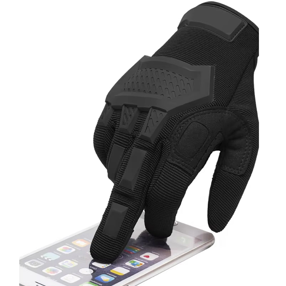 ShoGlovix Tactical Shooting Gloves Full-Finger Touchscreen Microfiber Reinforced Palm