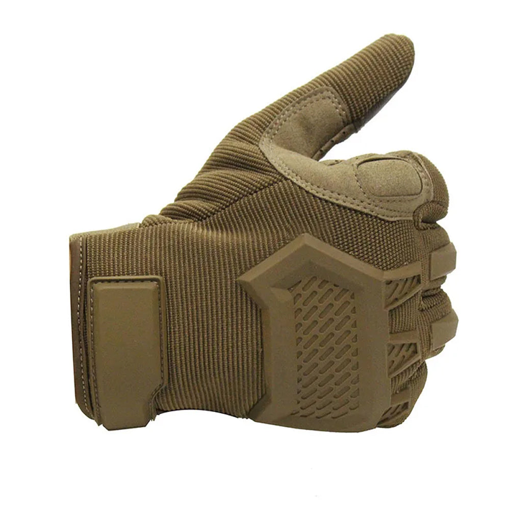 ShoGlovix Tactical Shooting Gloves Full-Finger Touchscreen Microfiber Reinforced Palm