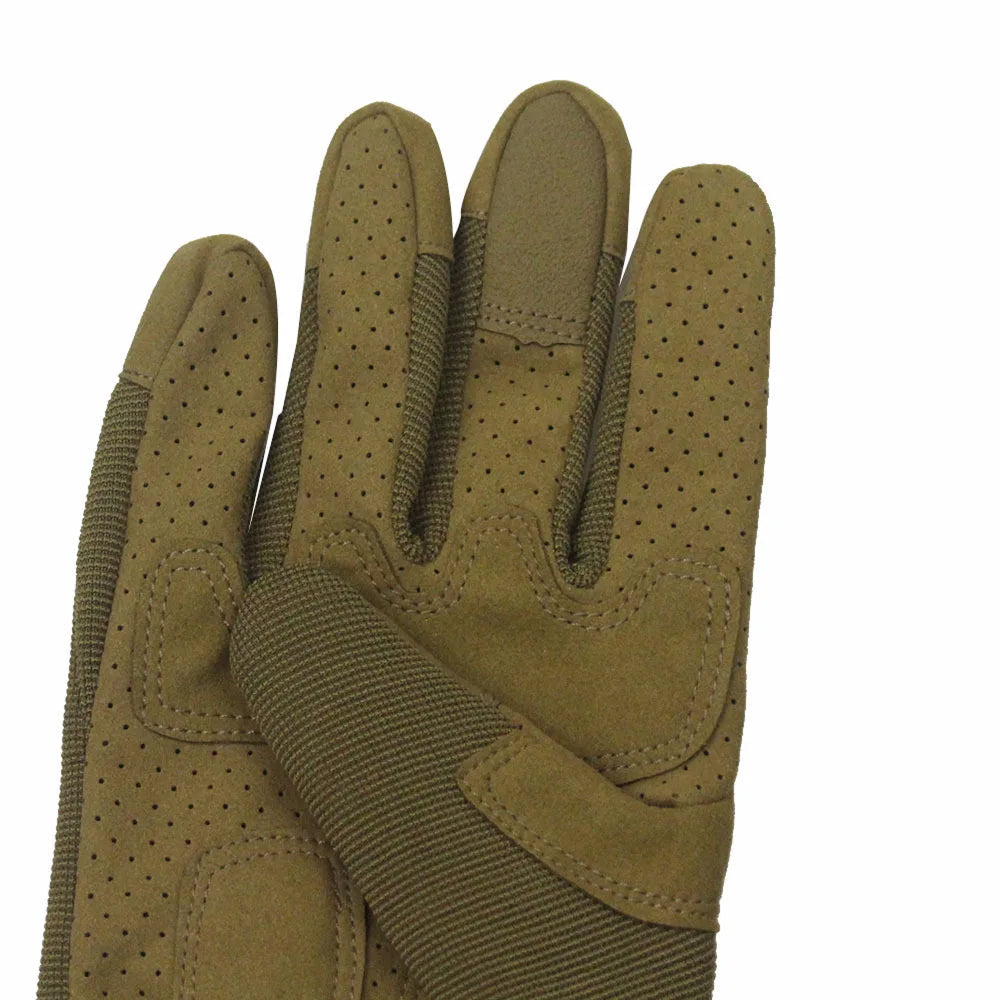 ShoGlovix Tactical Shooting Gloves Full-Finger Touchscreen Microfiber Reinforced Palm
