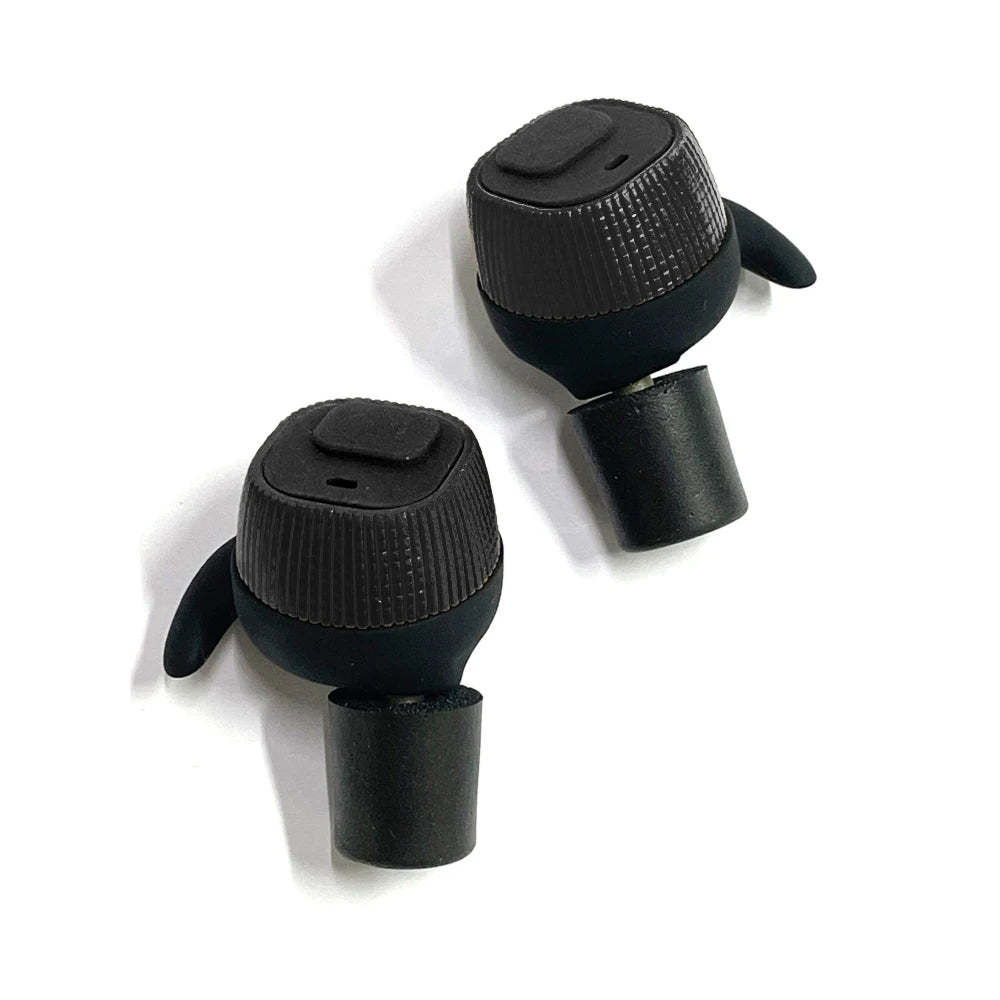 ShuxKiva Electronic Shooting Earplugs NRR 26 Sound Amplification & Noise Canceling