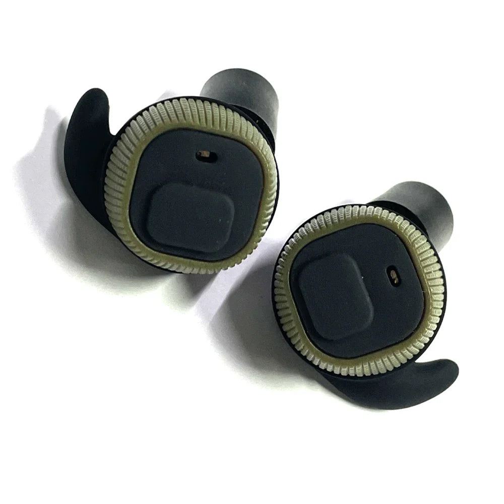 ShuxKiva Electronic Shooting Earplugs NRR 26 Sound Amplification & Noise Canceling