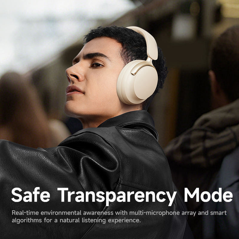 SilentBeat Noise Cancelling Headphones with 90-Hour Battery