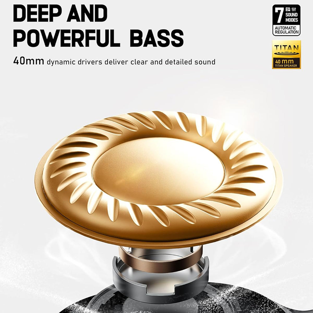 SilentBeat Noise Cancelling Headphones with 90-Hour Battery