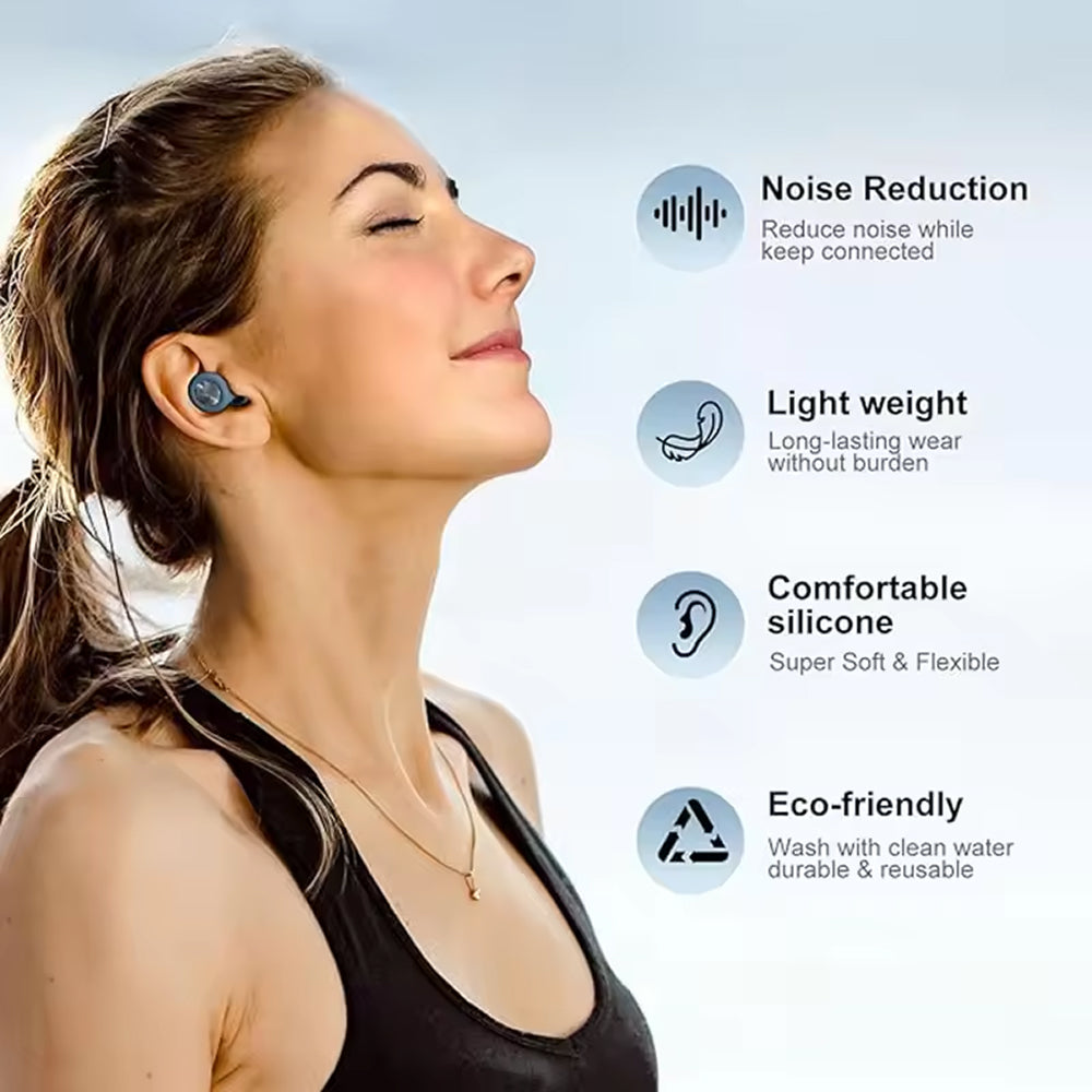 Silenzixu Noise Reduction Earplugs for Sleeping and Snoring