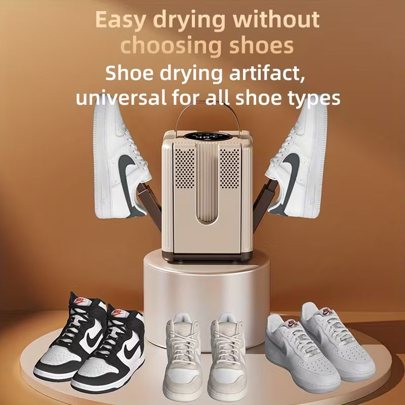 SkiTelax 6-Arm Fast PTC Heated Shoe & Boot Dryer with Odor Control