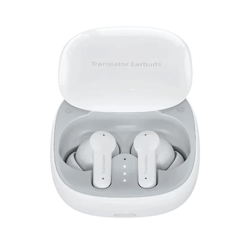 SmaxEntel M3 AI Translation Earbuds - 144 Languages Real-Time Translator