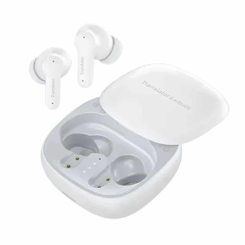 SmaxEntel M3 AI Translation Earbuds - 144 Languages Real-Time Translator
