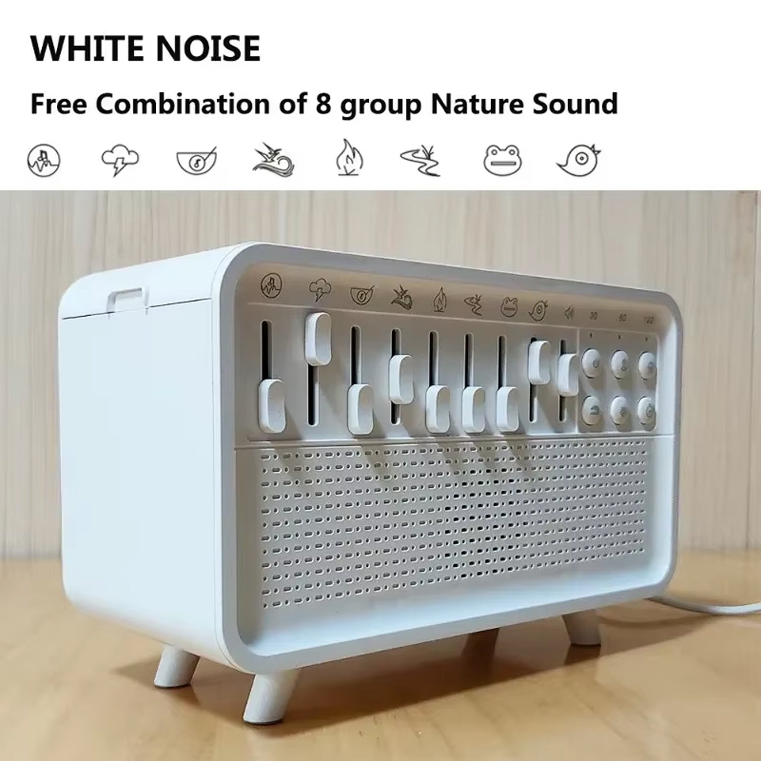 SnozyFlow All-in-One White Noise & Humidifier Sleep Device