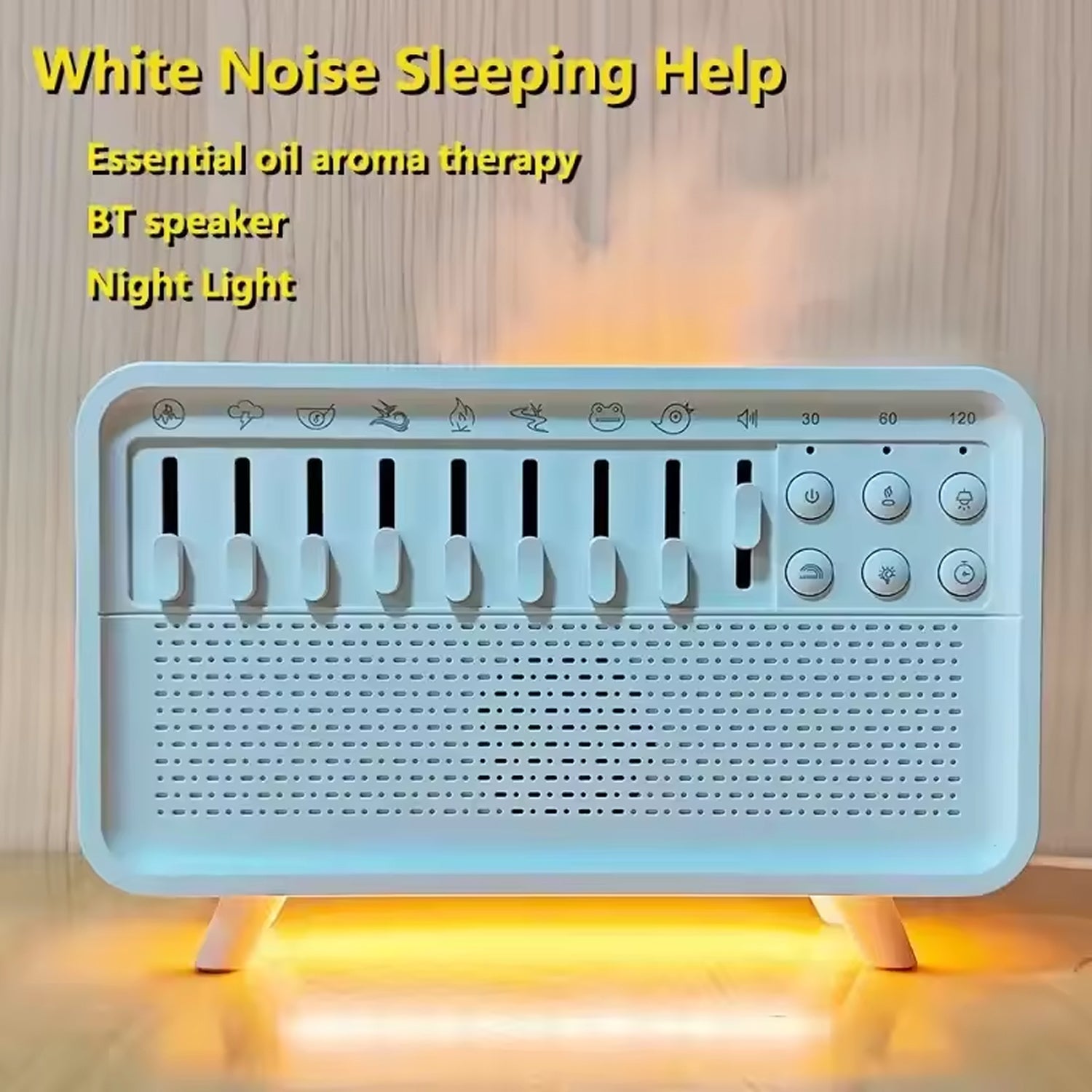 SnozyFlow All-in-One White Noise & Humidifier Sleep Device
