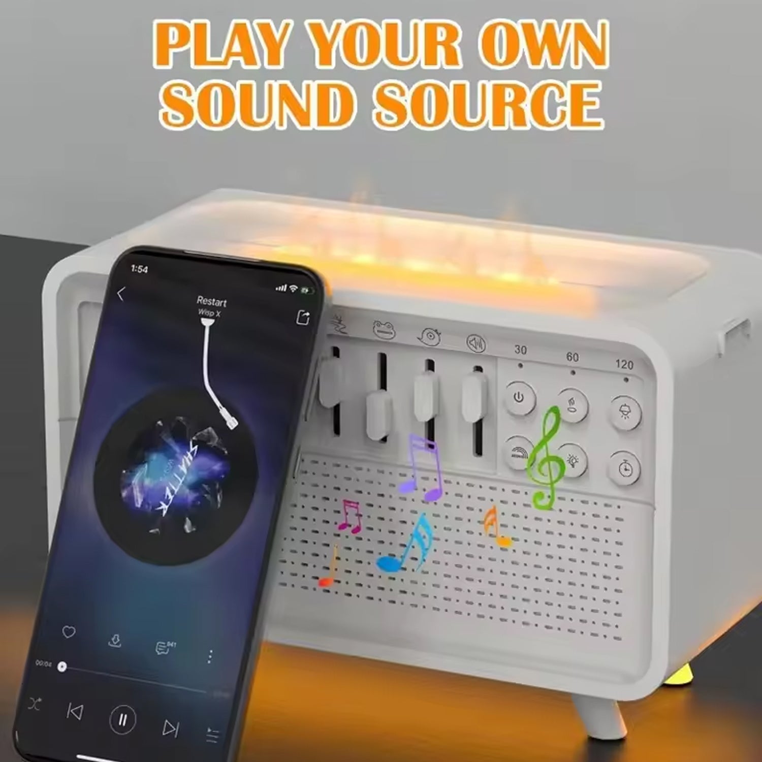 SnozyFlow All-in-One White Noise & Humidifier Sleep Device