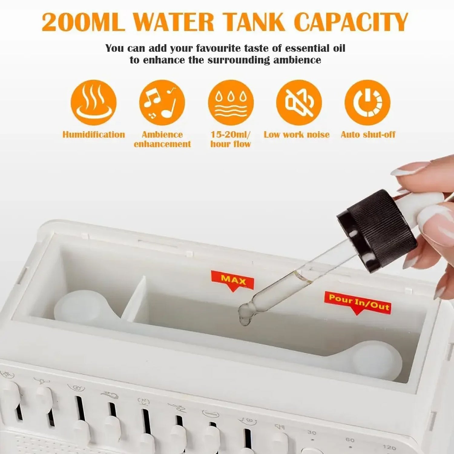 SnozyFlow All-in-One White Noise & Humidifier Sleep Device