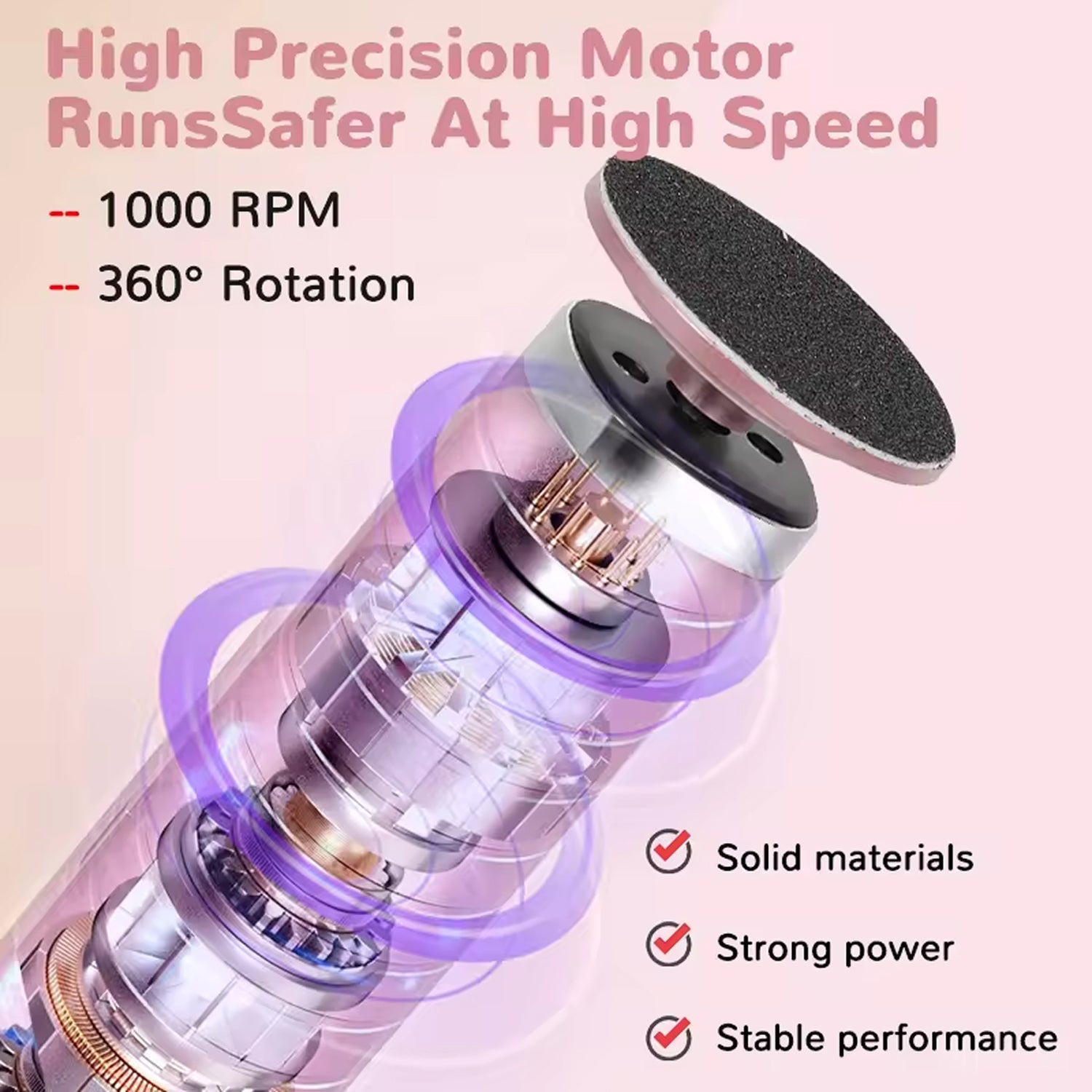 Professional Electric Callus Remover for Cracked Heels