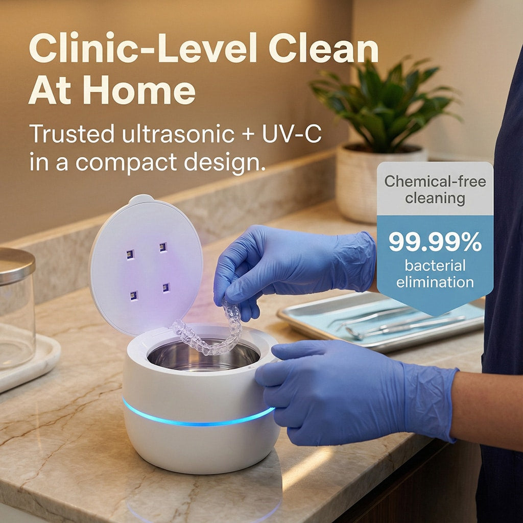 SoniMilix Professional Ultrasonic Cleaner & UV Sanitizer