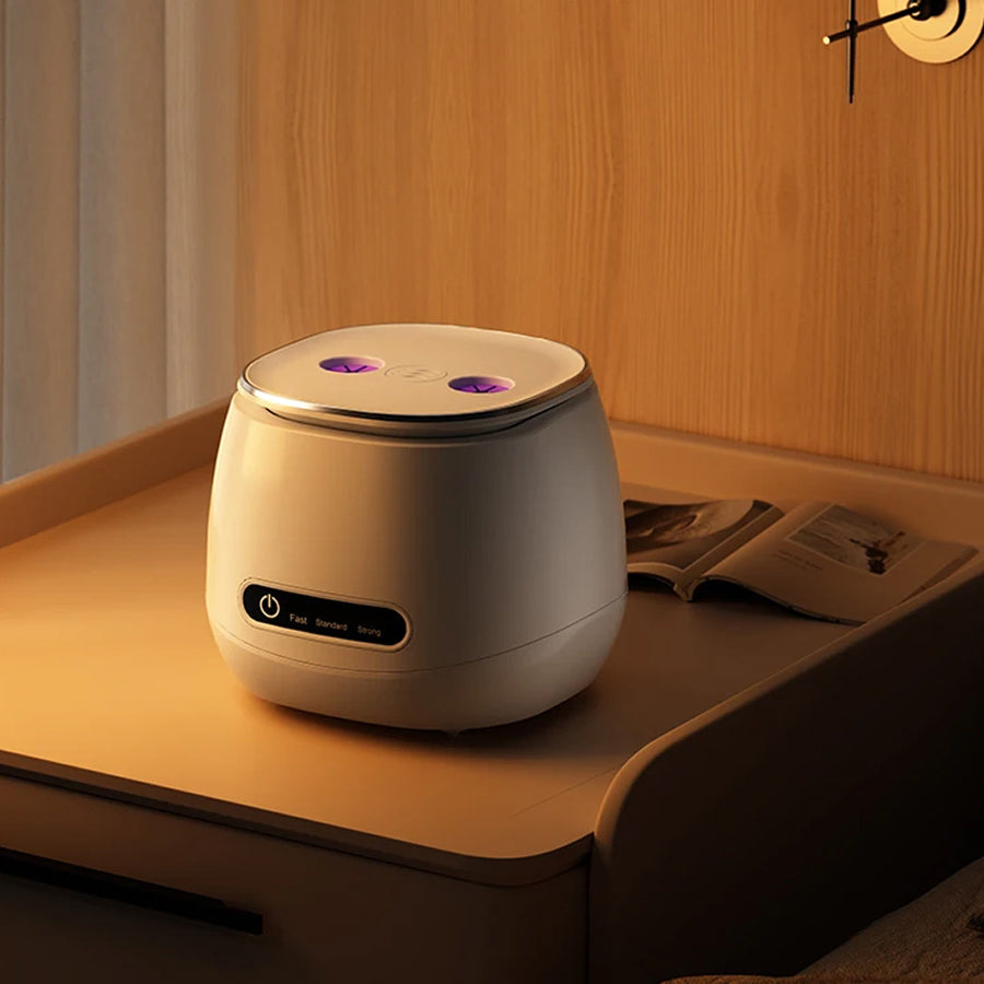 SonoLuxie Cordless Ultrasonic Cleaner 48kHz Professional Dental Pod with UV-C Sterilization and 3000mAh Battery