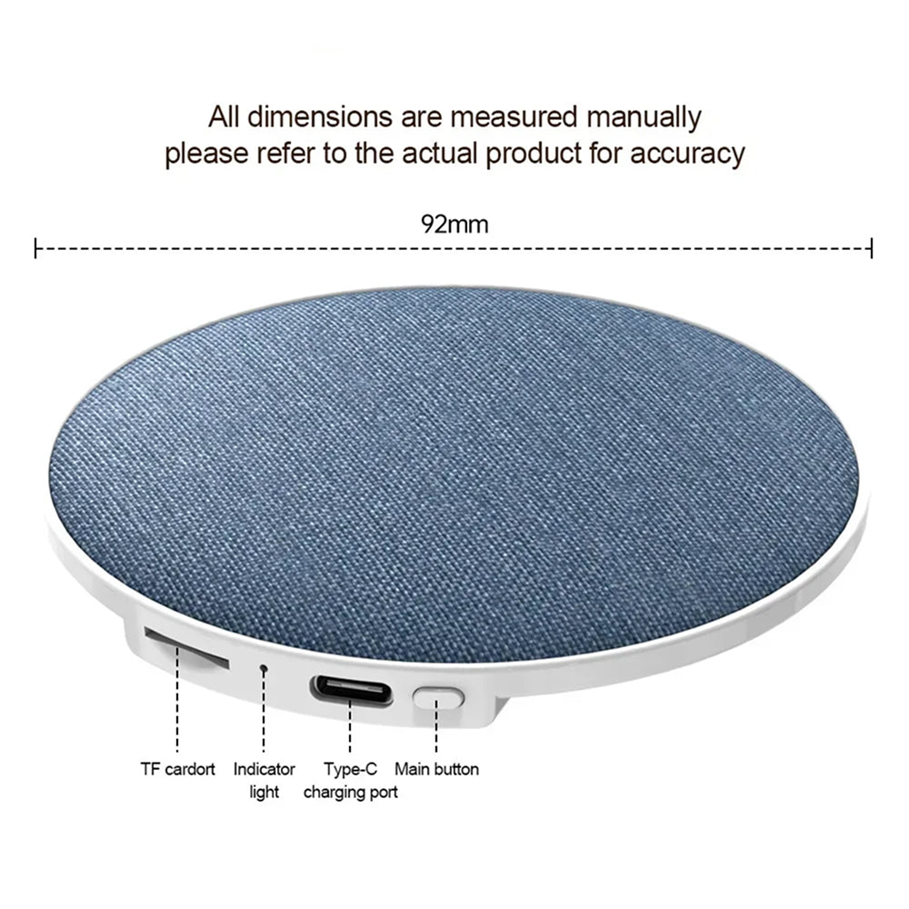 SpikMek Bluetooth 5.4 Under-Pillow Sleep Aid Speaker