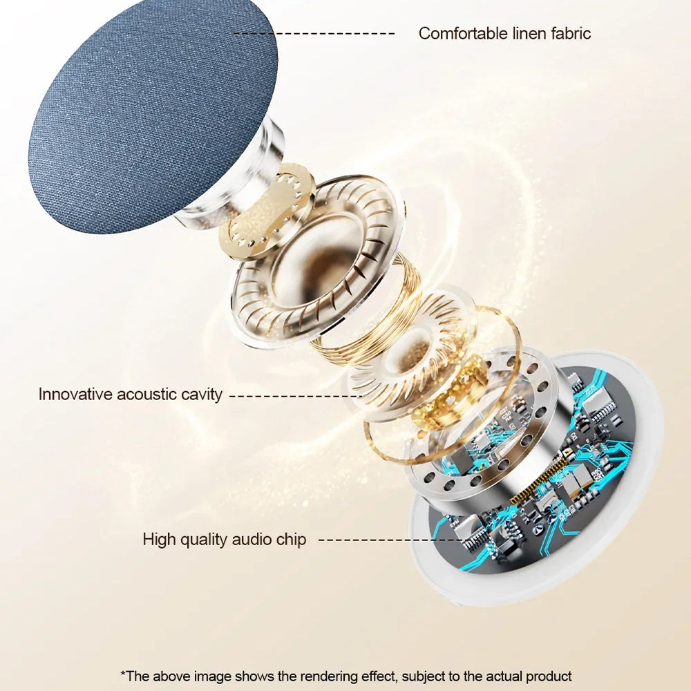 SpikMek Bluetooth 5.4 Under-Pillow Sleep Aid Speaker