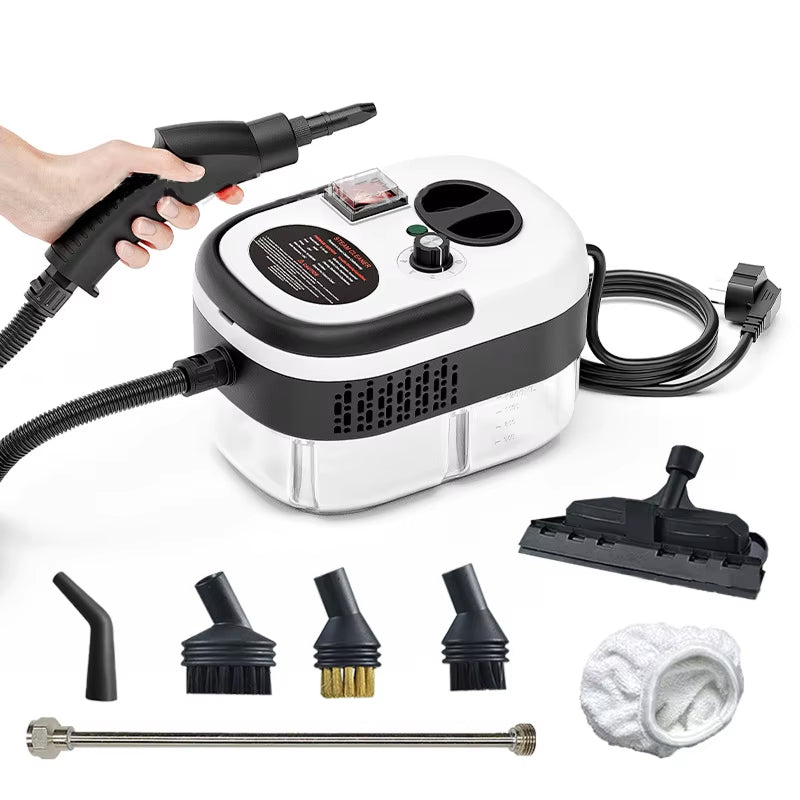 Steamixci 2500W Steam Cleaner High-Pressure 6-Gear Handheld Sanitizer for Home & Car