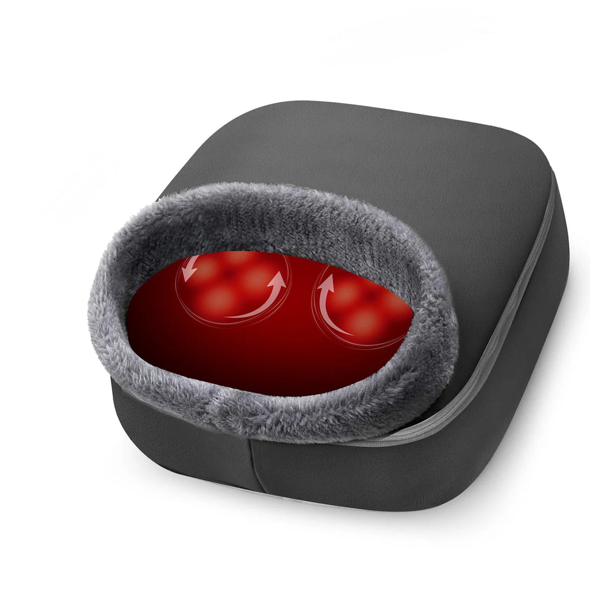 StepiLux Shiatsu Foot Massager with Heat and 2-in-1 Design