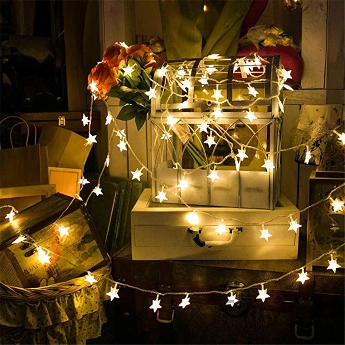 StrixLomi USB & Battery Powered Ball String Lights