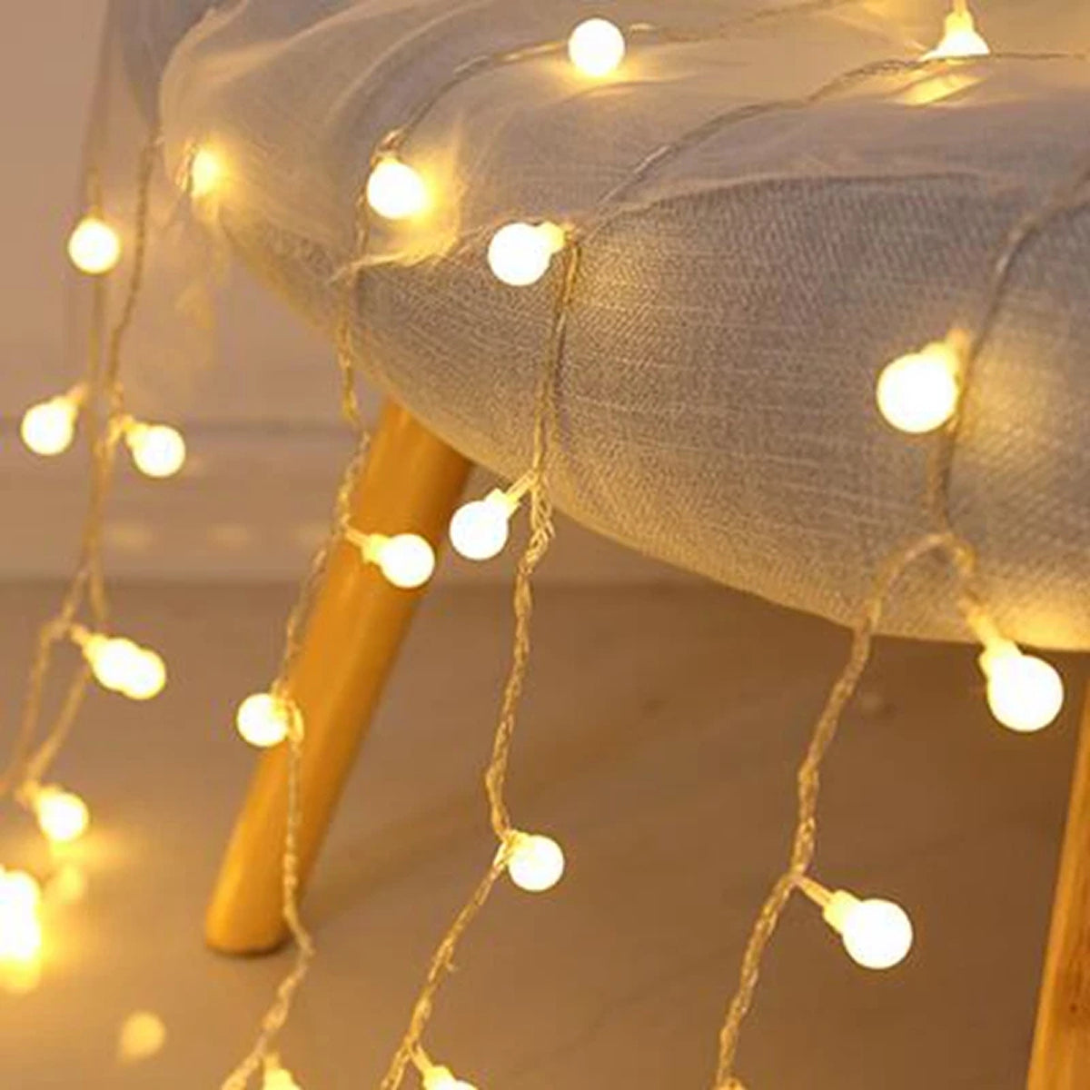 StrixLomi USB & Battery Powered Ball String Lights