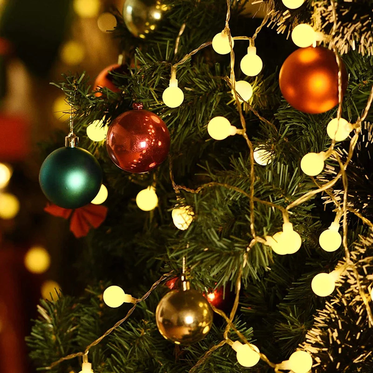 StrixLomi USB & Battery Powered Ball String Lights