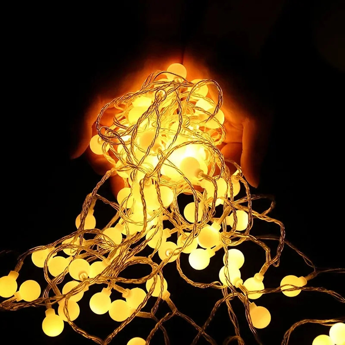 StrixLomi USB & Battery Powered Ball String Lights
