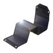 SundiFold High-Efficiency Portable Solar Panel with Dual USB & Type-C Outputs, 30% Faster Charging and Waterproof Foldable Design
