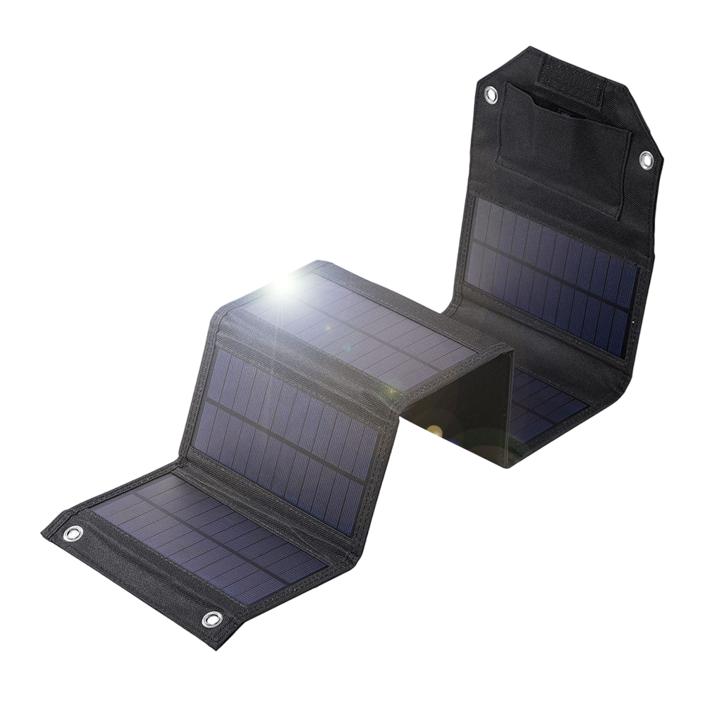 SundiFold High-Efficiency Foldable Solar Charger for Camping