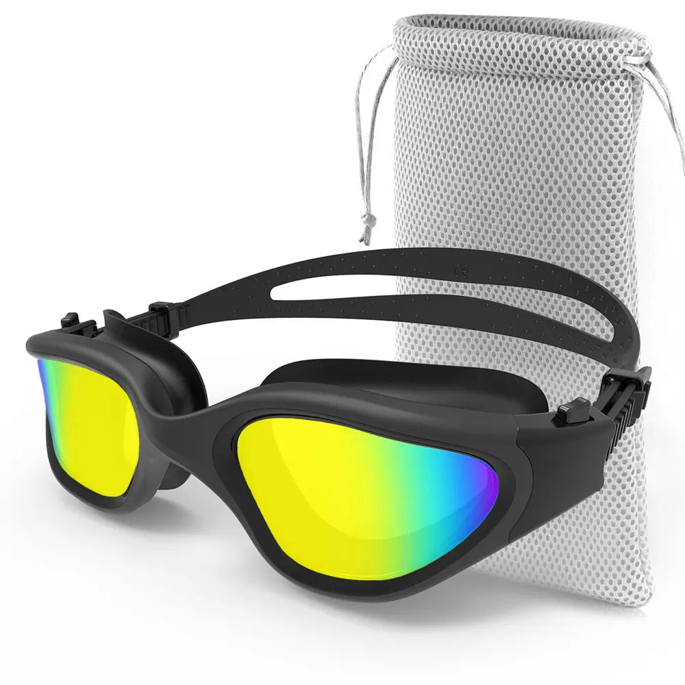 SwiGoxim Polarized Anti-Fog Swim Goggles for Adults