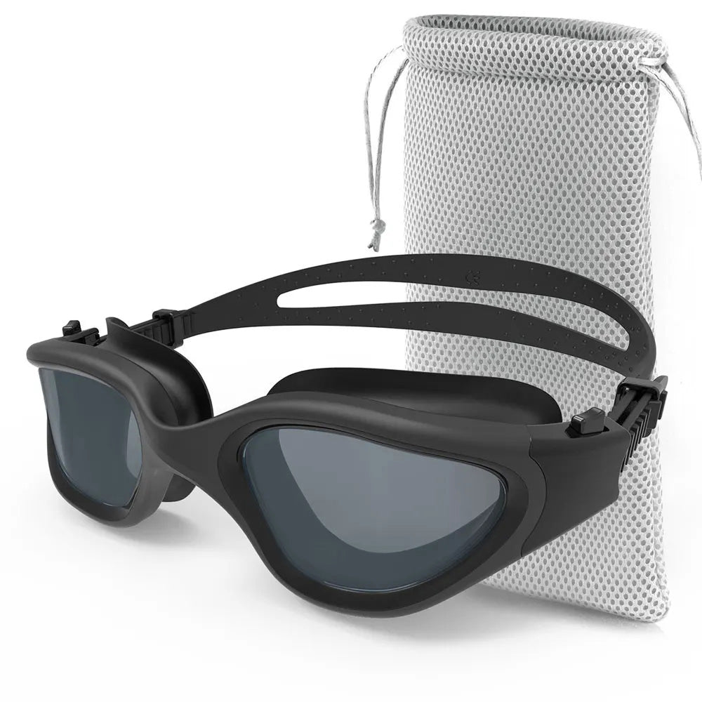 SwiGoxim Polarized Anti-Fog Swim Goggles for Adults