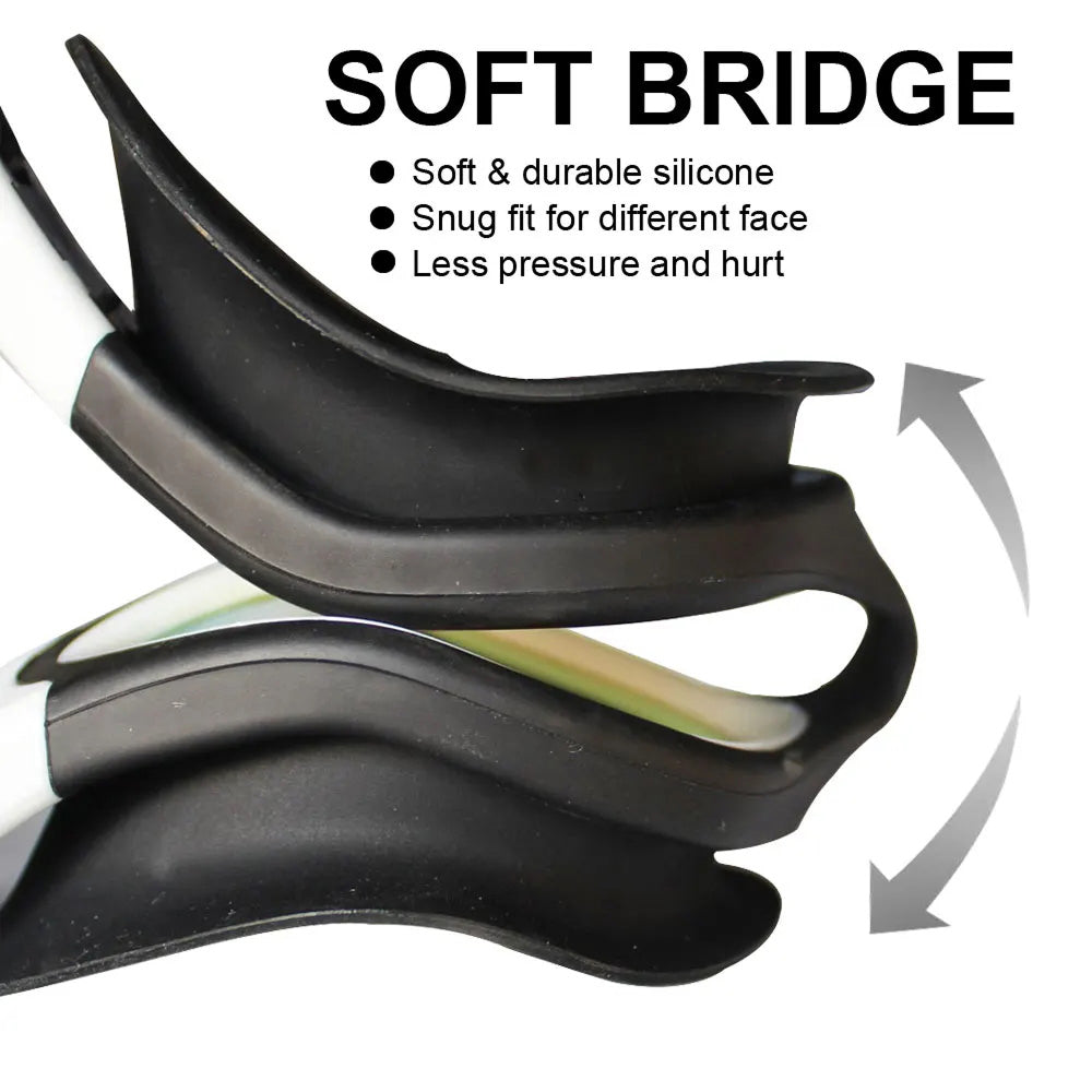 SwiGoxim Polarized Anti-Fog Swim Goggles for Adults