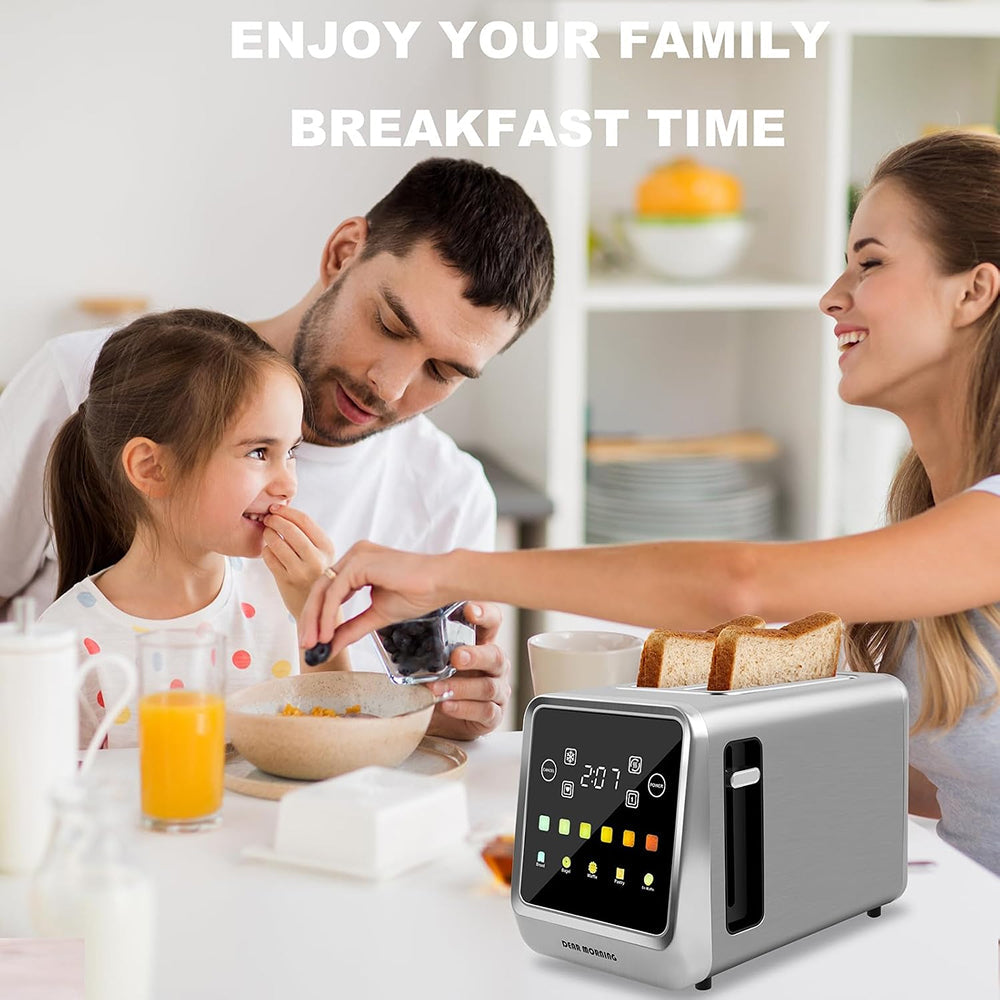 SwinLide Smart Toaster with Touchscreen and LCD Timer